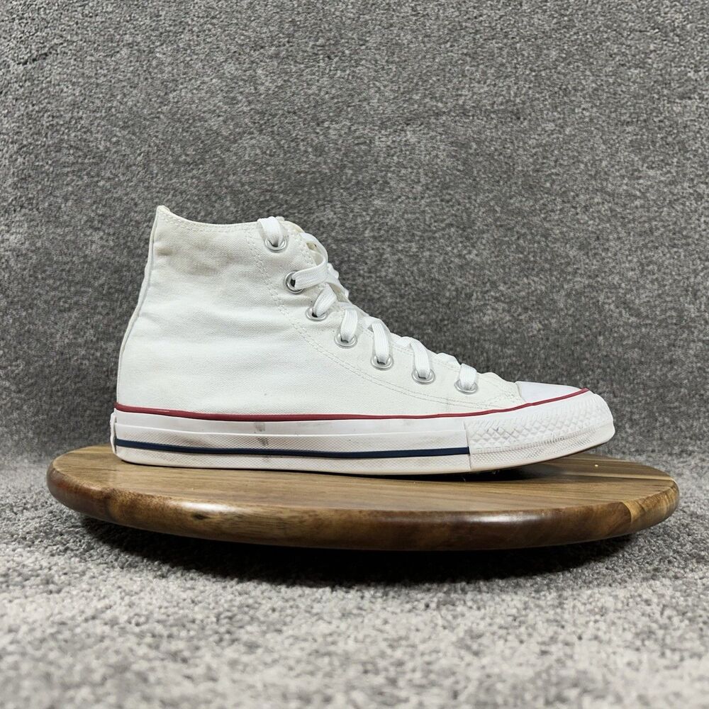 Converse Chuck Taylor All Star Hi M7650 Women’s Sz 7.5 White Canvas Skate Shoes